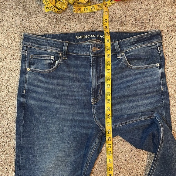 American Eagle Next Level Stretch Dark Wash Jean‎ Size 18 - Picture 8 of 9